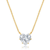 Adore Pendant Heart Necklace in Gold